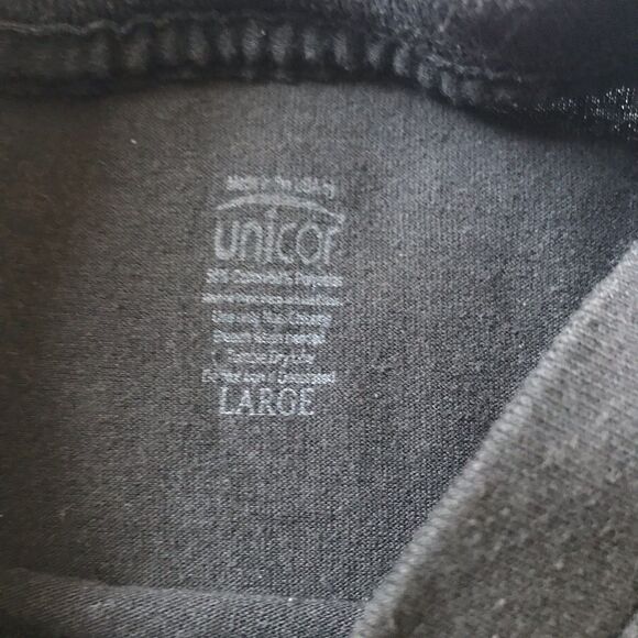 Unicor US Army “Army Strong” T-Shirt S/S Mens Large Black Logo Cotton/ Poly USA - Picture 2 of 6